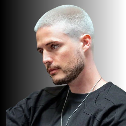 Penteado masculino com corte à máquina (Buzz Cut)