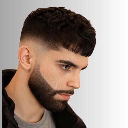 Lengthy Crown Fade