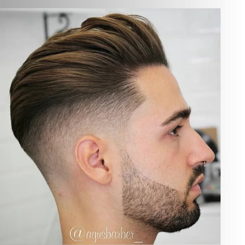 Long Pompadour Haircut