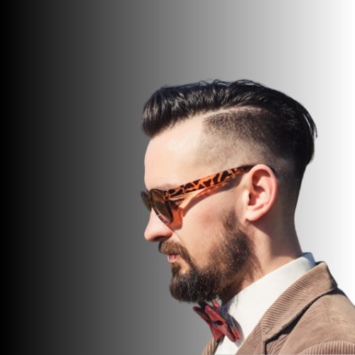 Pompadour Mohawk Cut