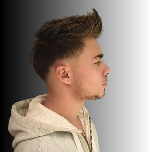 Pompadour Quiff Cut