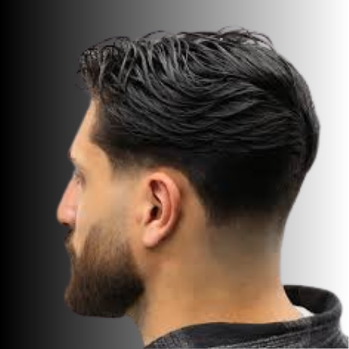 Pompadour Taper Fade  Haircut
