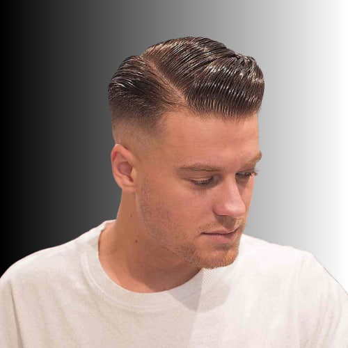 Short Pompadour Haircut
